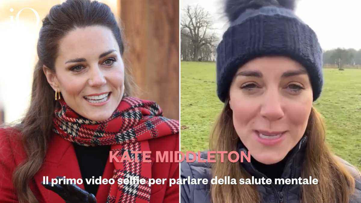 Kate Middleton, su primer vídeo selfie para hablar de salud mental