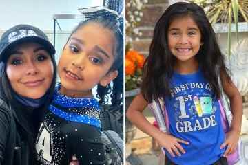 Los fanáticos de Jersey Shore piensan que la hija de Snooki, Giovanna, de 7 años, se parece a su GEMELO