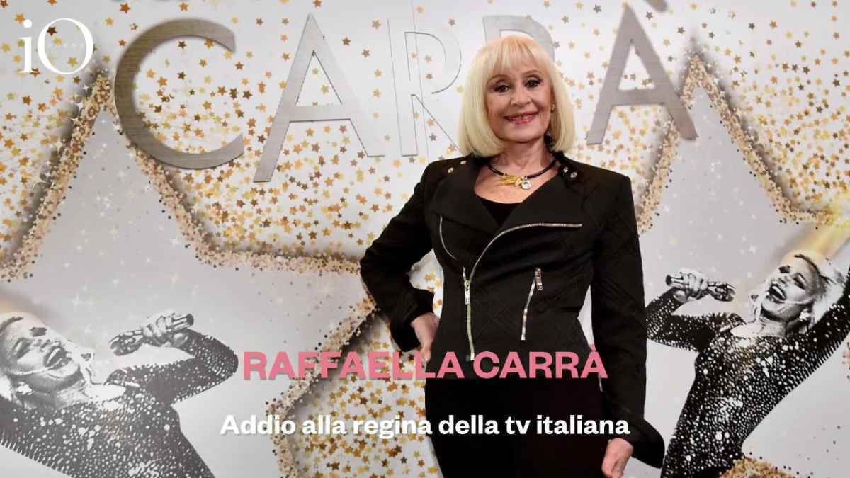 Raffaella Carrà, adiós a la reina del espectáculo que cambió la televisión italiana