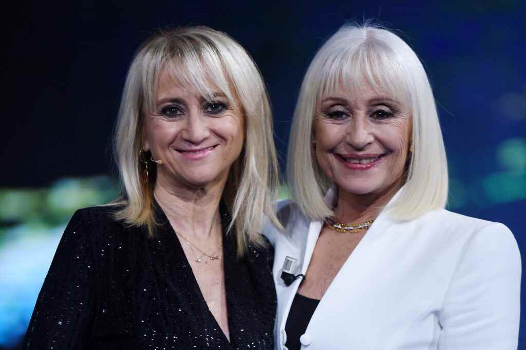 Raffaella Carrà y Luciana Littizzetto a 