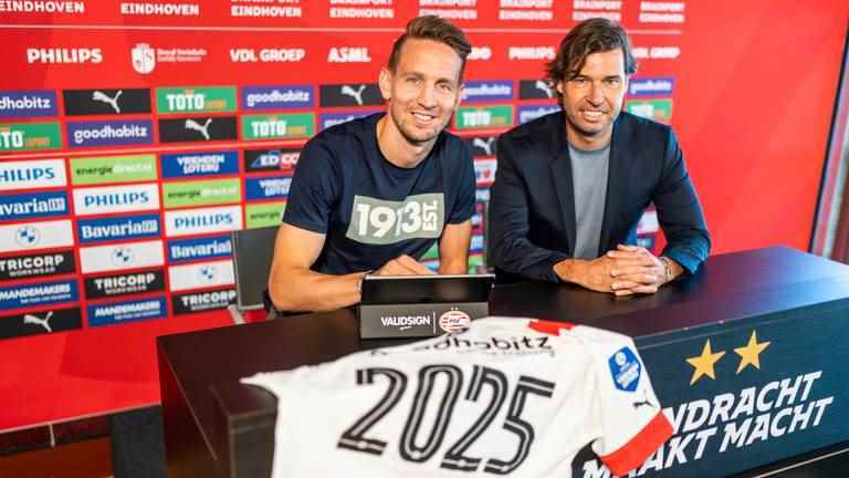 Luuk de Jong firmó contrato hasta 2025 (Foto: PSV Media)