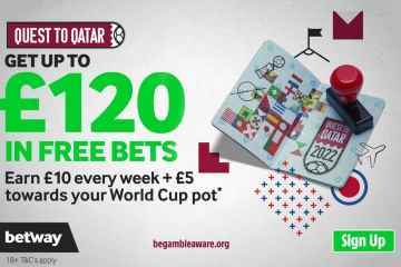 Obtenga hasta £ 120 en apuestas gratis: gane £ 10 cada semana + £ 5 para su bote de la Copa Mundial