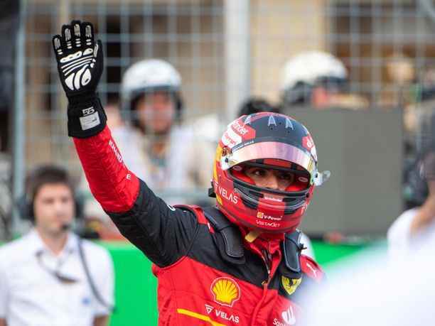 Carlos Sainz condujo hasta la pole en Austin.