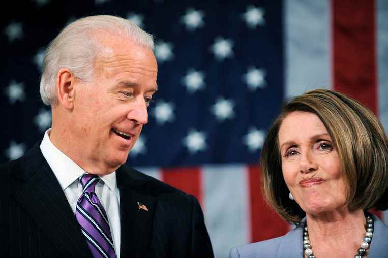 Joe Biden y Nancy Pelosi.  Imagen Reuters