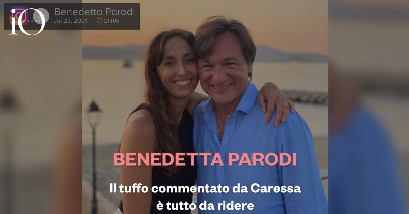 Benedetta Parodi, la picada con el comentario de Fabio Caressa da para reírse