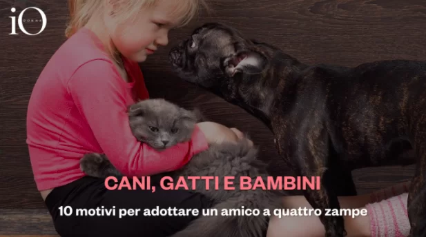 Perros, gatos y niños: 10 buenas razones para adoptar un cachorro