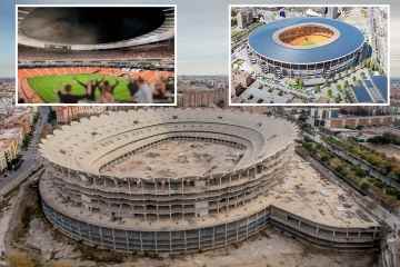 Dentro del 'mejor estadio de fútbol del mundo' que ha estado vacío durante 14 años