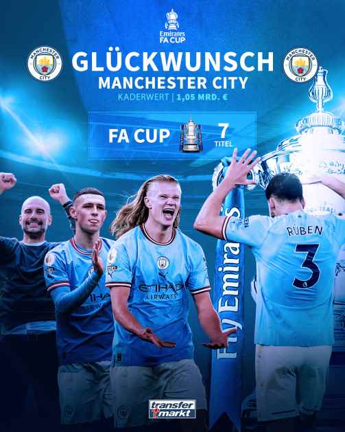 El ganador de la FA Cup 2023 es el Manchester City