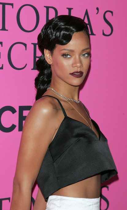 Rihanna en el desfile de modas de Victoria's Secret en 2012.