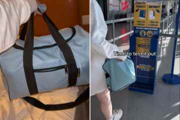 Una mujer revela el bolso perfecto para sortear las normas de equipaje de Ryanair