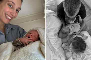 La estrella de Take Me Out, Laura Jackson, da a luz y revela el nombre inusual de su hijo recién nacido