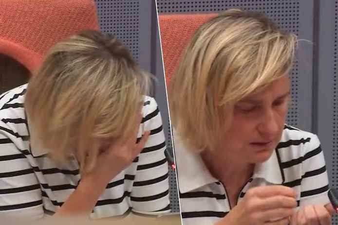 A Hilde Crevits (CD&V) se le llenan los ojos de lágrimas después de criticar a un empleado.