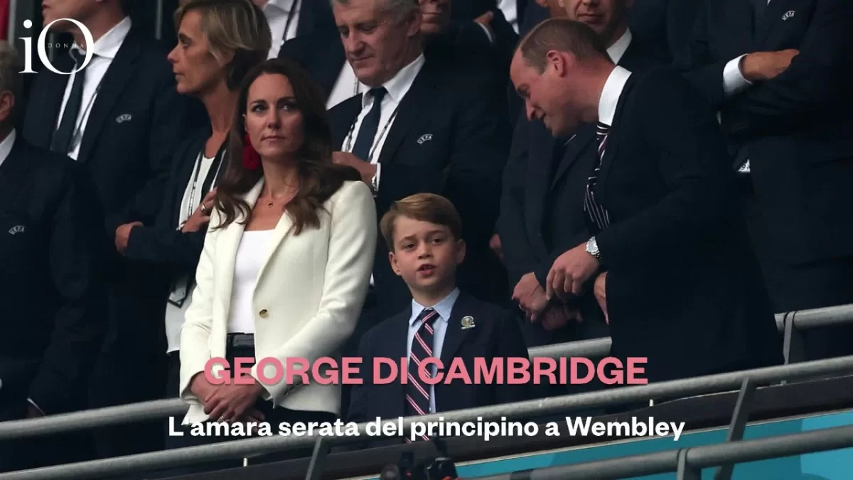 George de Cambridge, la soirée amère à Wembley après la victoire de l'Italie