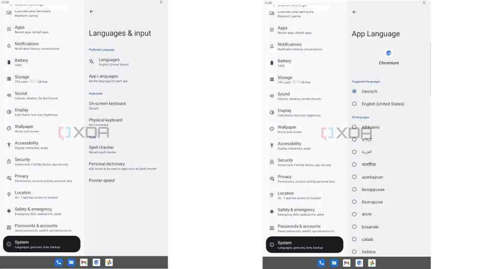 Tiramisu: Android 13'e ilk gerçek bakış (ekran görüntüleri)