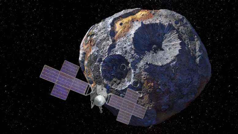 Psyche Uzay Aracı Asteroid Kompozit
