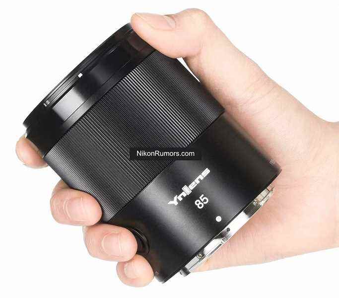 Nikon Z'nin 85 mm Yongnuo lensinin ilk görüntüleri ortaya çıktı