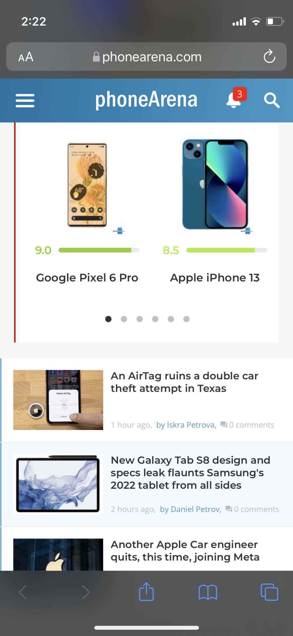 Eski Safari arayüzü - En iyi iPhone 13 ipuçları &  bilmeniz gereken hileler