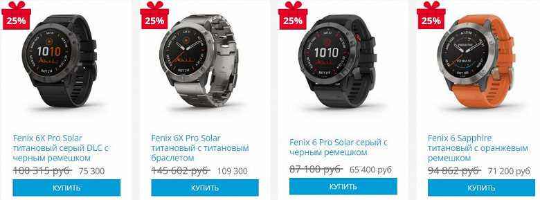 Garmin, Rusya'daki popüler Fenix ​​​​6 akıllı saatinin maliyetini düşürdü.  İndirimler - %25'e kadar