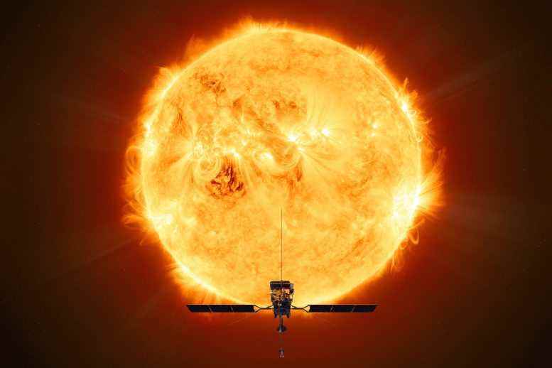 ESA Solar Orbiter Güneşe Karşı