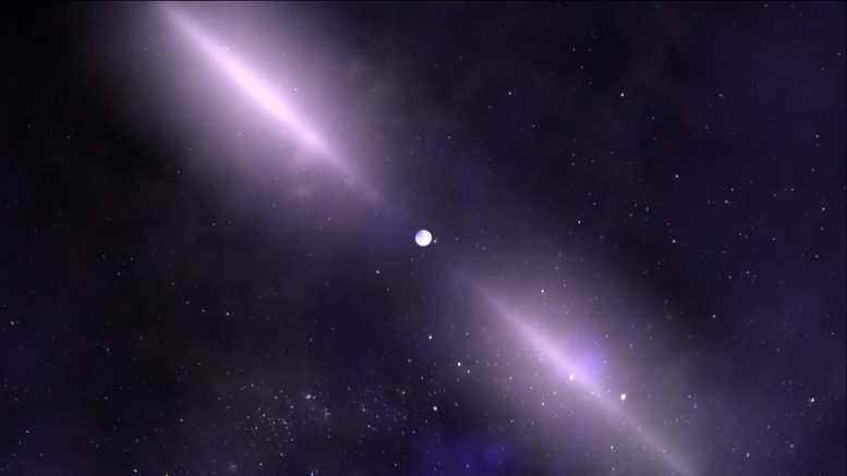 Pulsar Hızlı Dönen Nötron Yıldızı