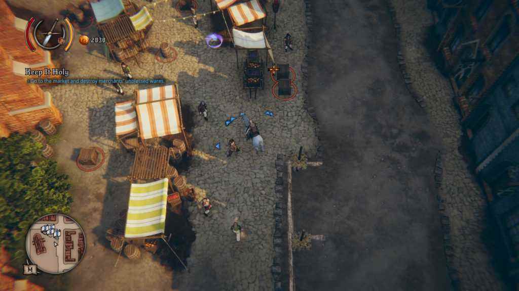 Rustler In Game Bir görevin ekran görüntüsü "Kutsal tutun"