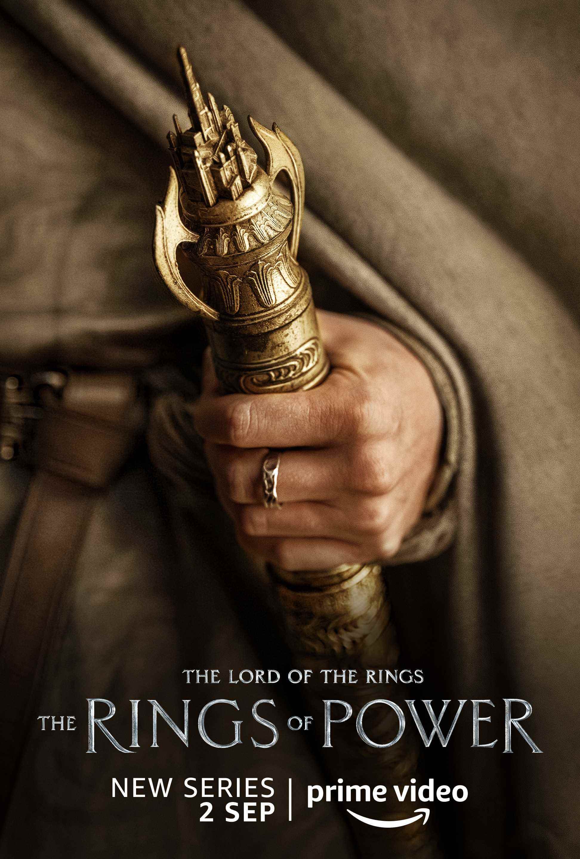 Yüzüklerin Efendisi: Güç Yüzükleri için bir insan şövalye karakter posteri