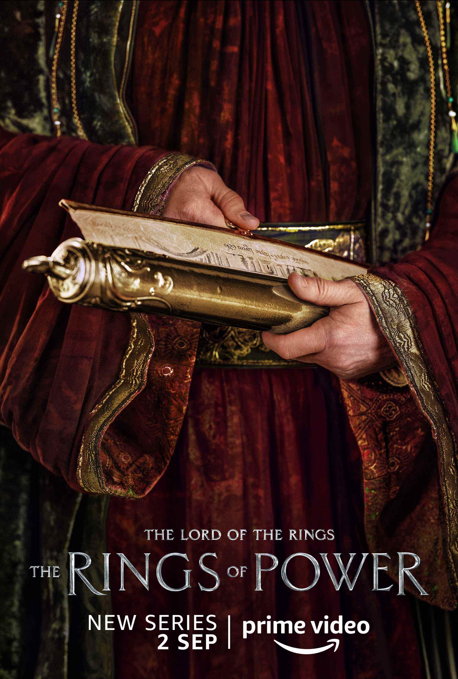 Yüzüklerin Efendisi: Güç Yüzükleri için bir insan bilgin karakter afişi