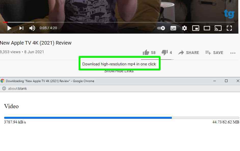 YouTube videoları Chrome'da nasıl indirilir - mp4 indir
