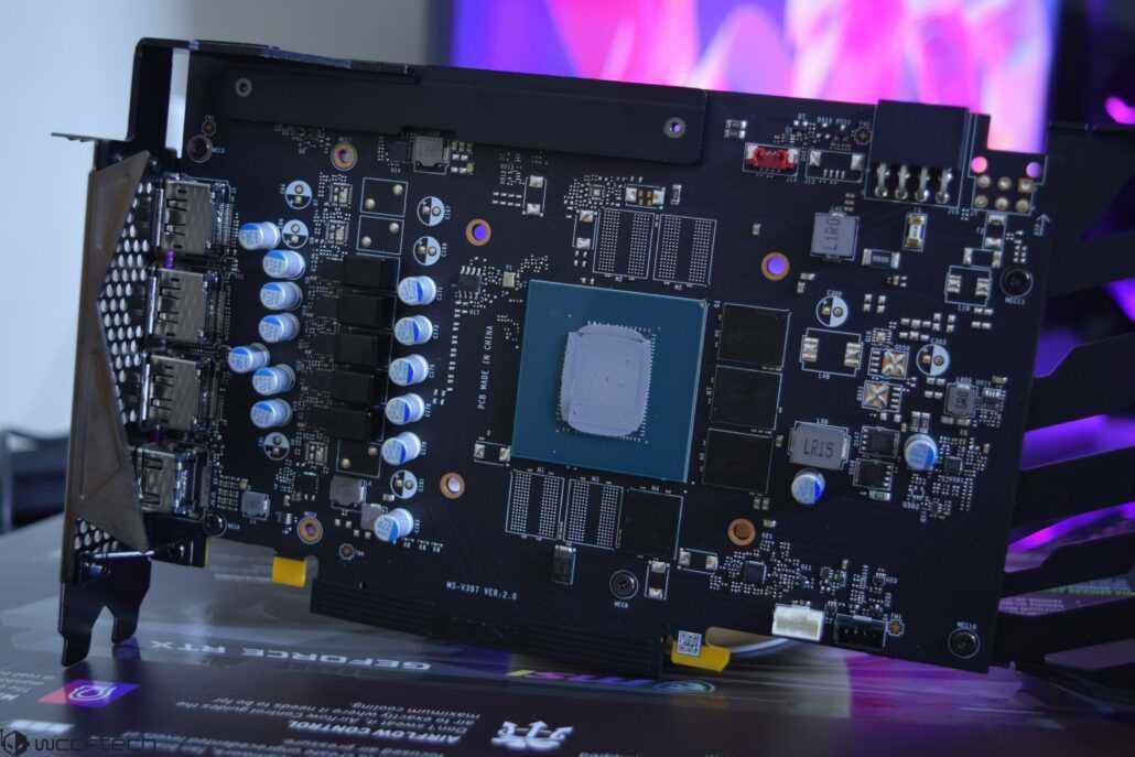 Ampere GA106-150 GPU'ya sahip MSI'dan bir NVIDIA GeForce RTX 3050 özel modeli.