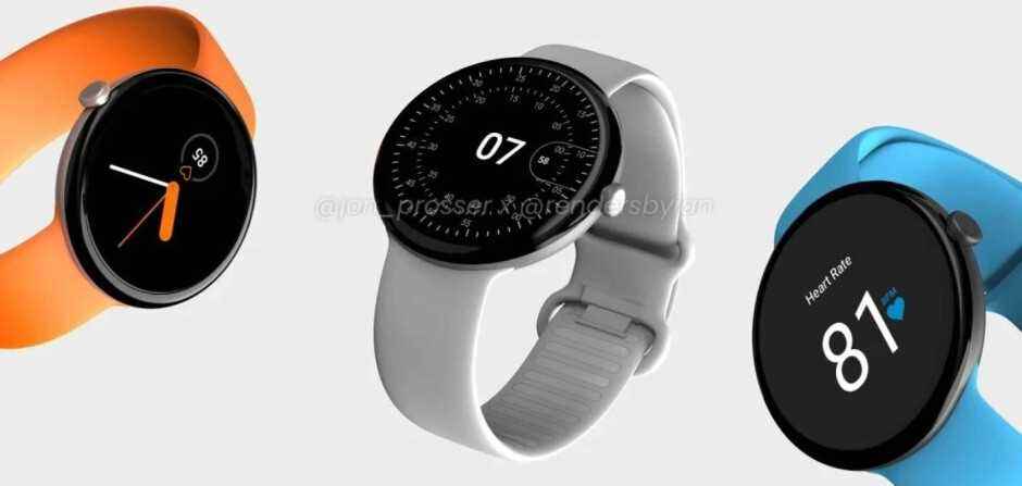 Google Pixel Watch Render'ları - Qualcomm'un yeni akıllı saat çiplerinin 4nm işlem düğümü kullanılarak oluşturulacağı bildiriliyor