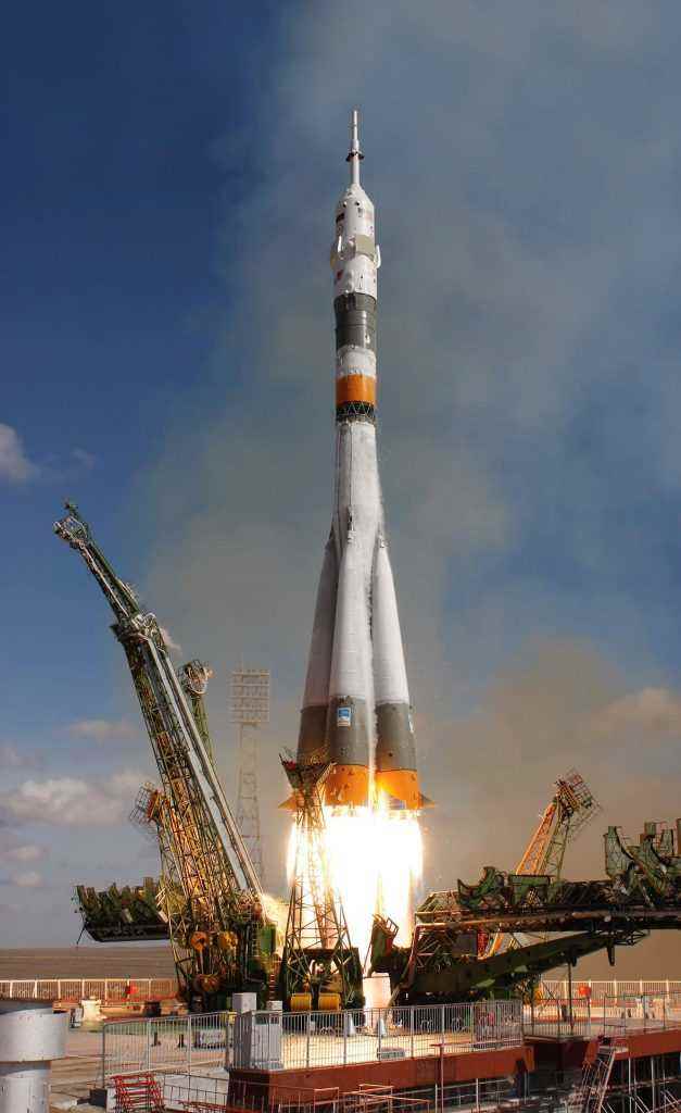Rus Soyuz Roketi Kalkış
