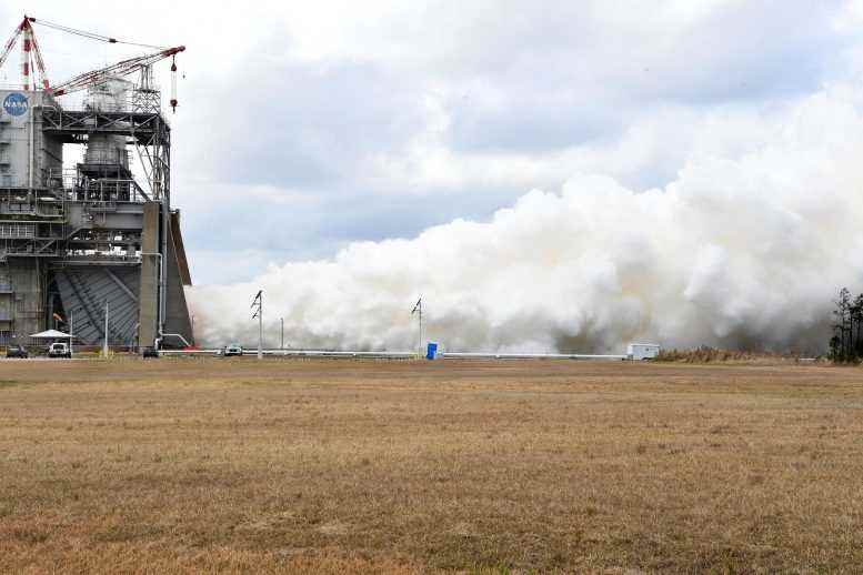 Derin Uzay Fırlatmaları için RS-25 Motor Testi