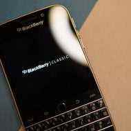 Bir BlackBerry'nin anlık görüntüsü.