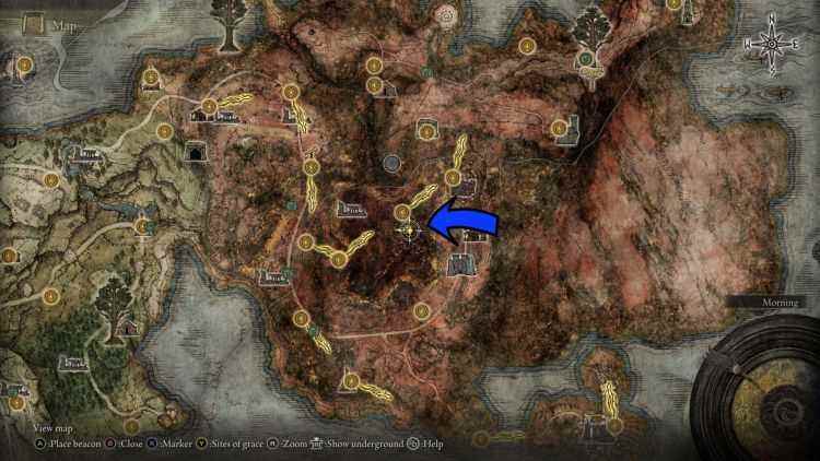 Elden Ring - Alaşımsız Altın İğne haritasını nerede bulabilirim