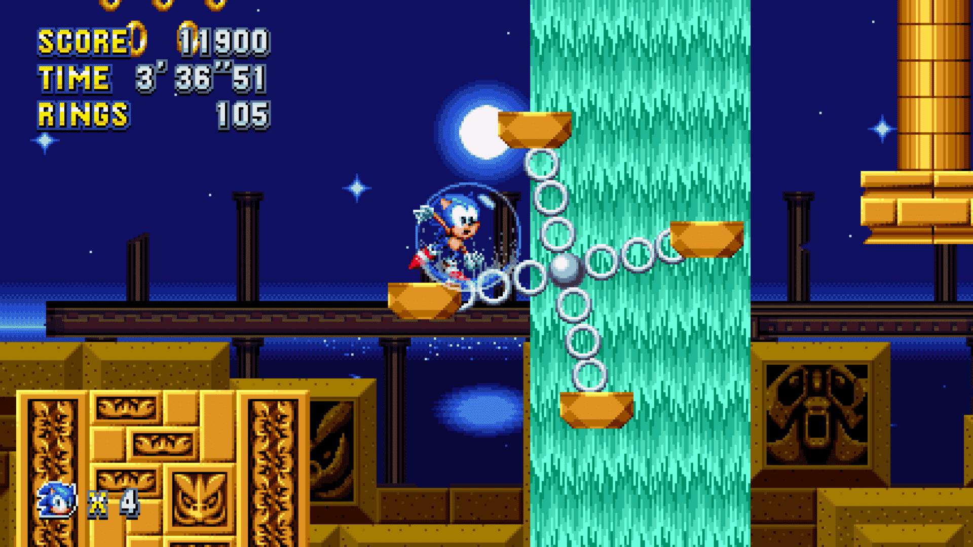 Sonic Mania modu: Labirent Bölgesi