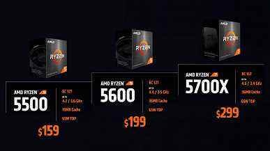 100$'a dört çekirdekli AMD Ryzen 3 4100 ve 200$'a kadar dört yeni altı çekirdekli CPU.  AMD yeni işlemcilerini tanıttı