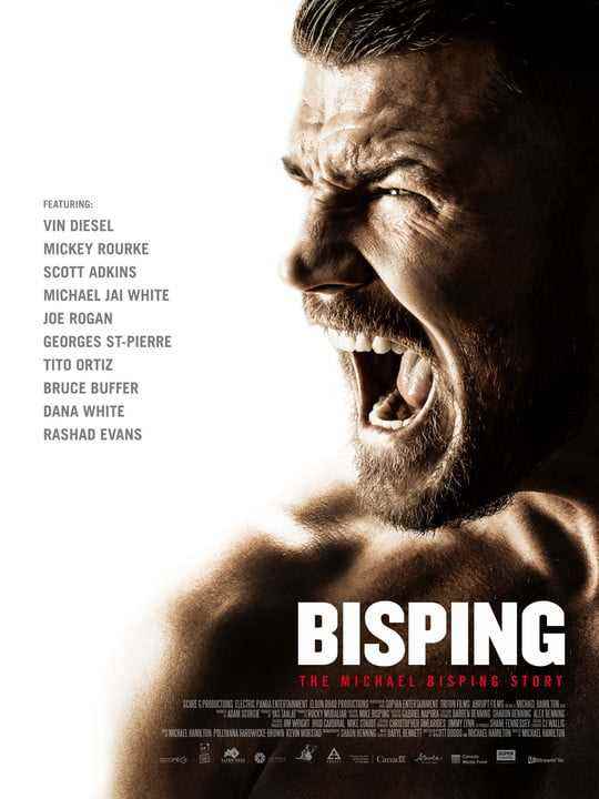 Michael Bisping, Bisping: The Michael Bisping Story'nin afişinde.