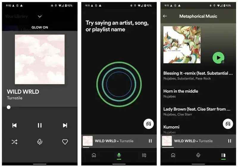 Spotify şimdi sürüş sırasında daha güvenli müzik dinlemek için yeni bir Araba Modu Kullanıcı Arayüzü test ediyor