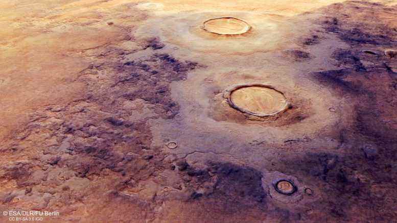 Utopia Planitia Mars Perspektif Görünümü