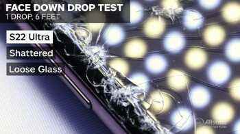 Galaxy S22, S22+ ve S22 Ultra, düşme testlerinde iPhone 13 ile rekabet edemez