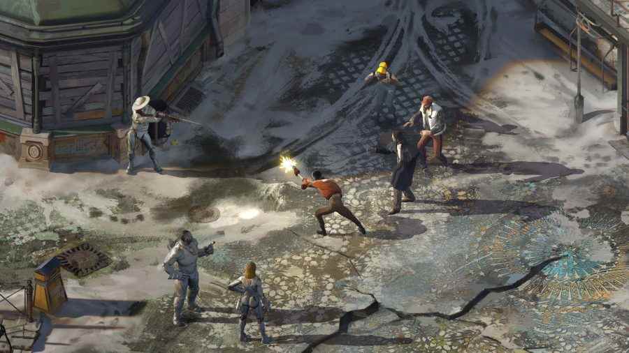 PC'deki en iyi çevrimdışı oyunlardan biri olan Disco Elysium'da sokaklarda çatışma