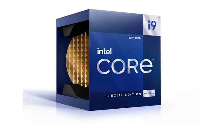 Kutuda Intel Core i9-12900KS işlemci.
