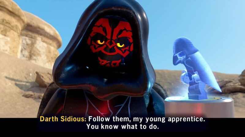 Lego Star Wars Skywalker Saga Zil Sesi Hologramı