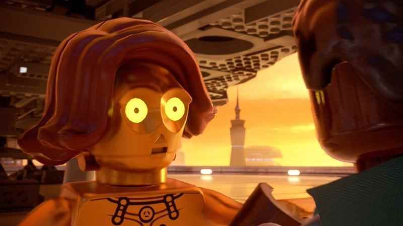 Lego Star Wars Skywalker Saga Lando ve C3p