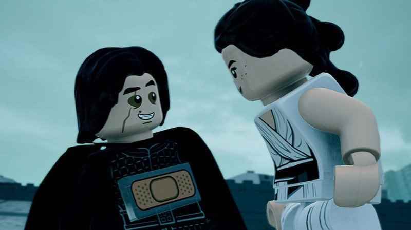 Lego Star Wars Skywalker Saga Rey Bandaid