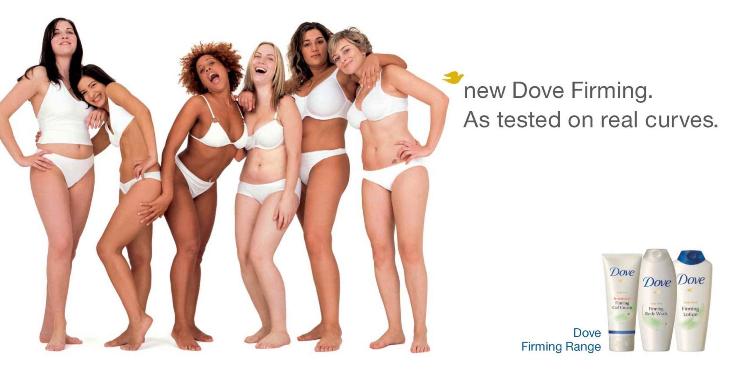 Dove Gerçek Güzellik kampanya afişi
