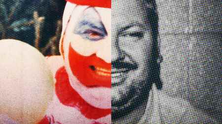 John Wayne Gacy, Conversations with a Killer: The John Wayne Gacy Tapes için poster sanatında palyaço makyajı ve palyaço makyajı dışında
