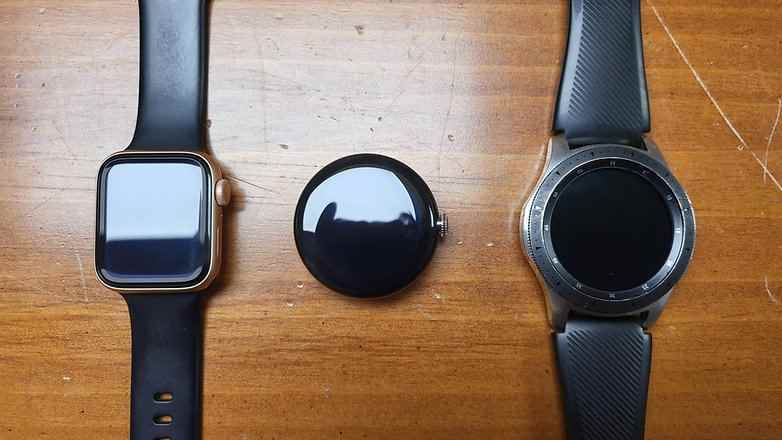 Google Pixel Watch karşılaştırması Apple Watch Series 7 ve Samsung Galaxy Watch 4