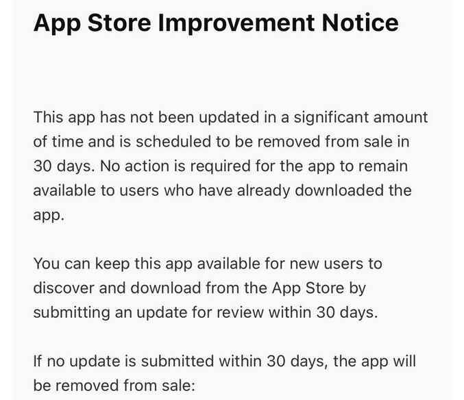 Apple, geliştiricileri uygulamalarını güncellemeleri konusunda uyarıyor - Apple geliştiricileri uyarıyor: Eski uygulamalar App Store'dan kaldırılacak