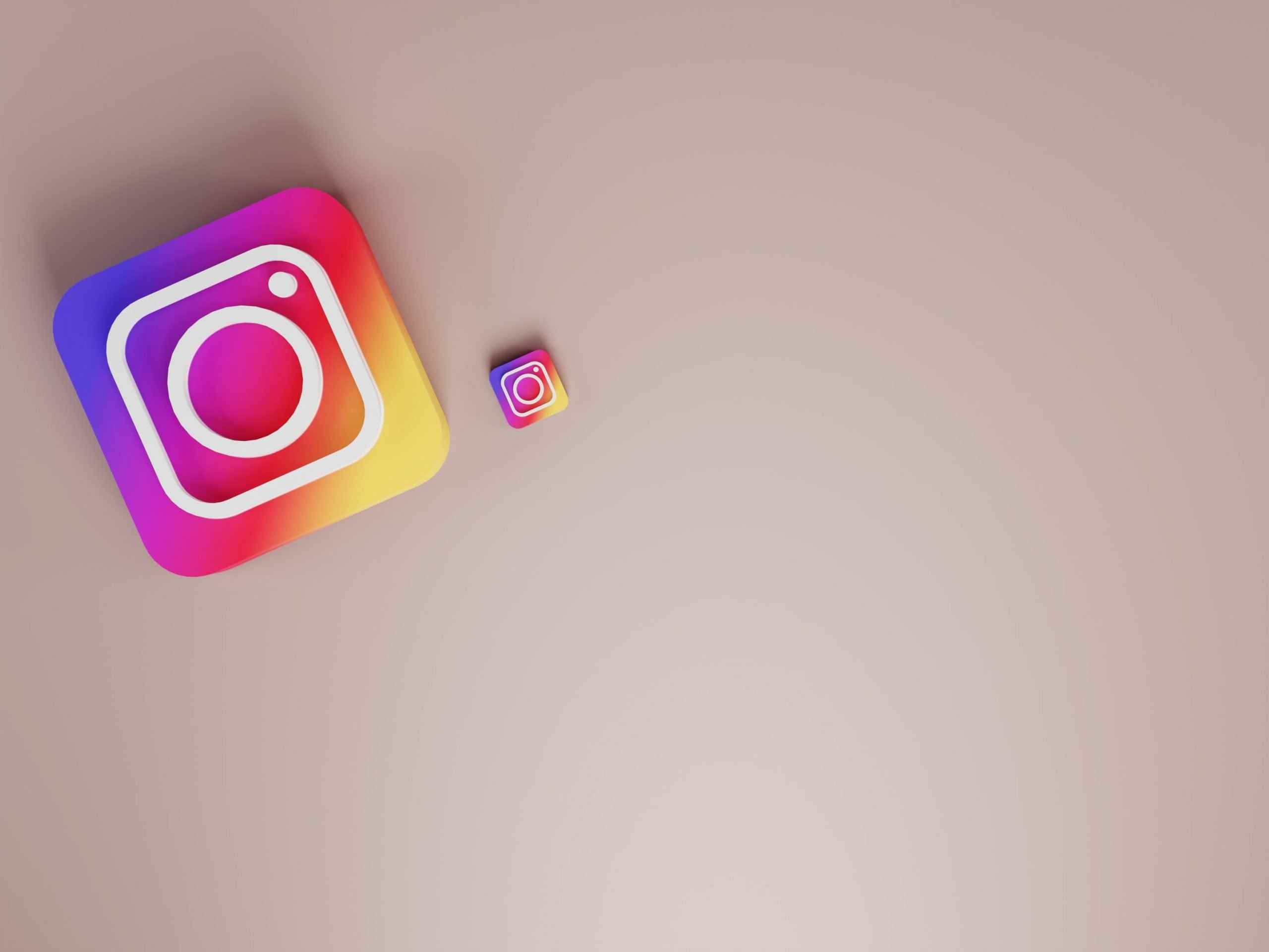 Instagram'ın logosu.